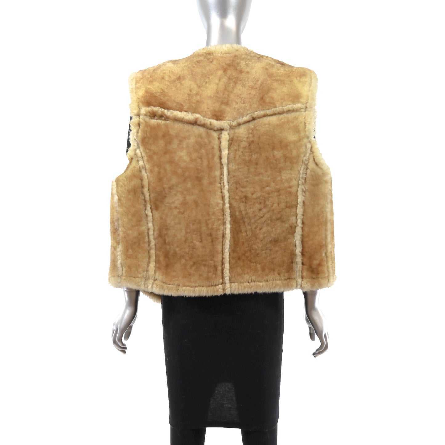 Shearling Vest- Size S