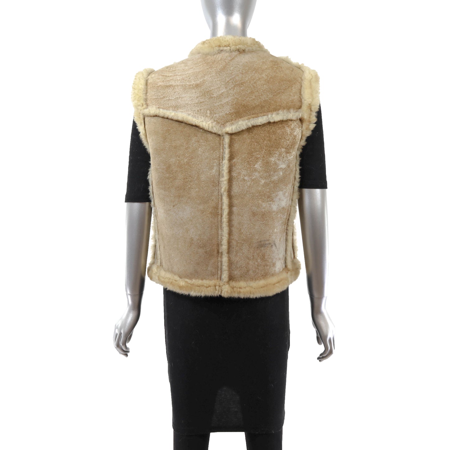 Shearling Vest- Size S