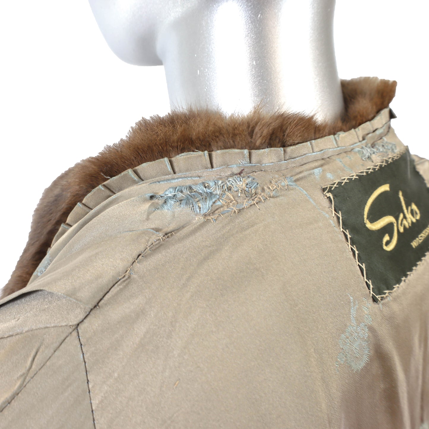 Squirrel 3/4 Coat- Size XL