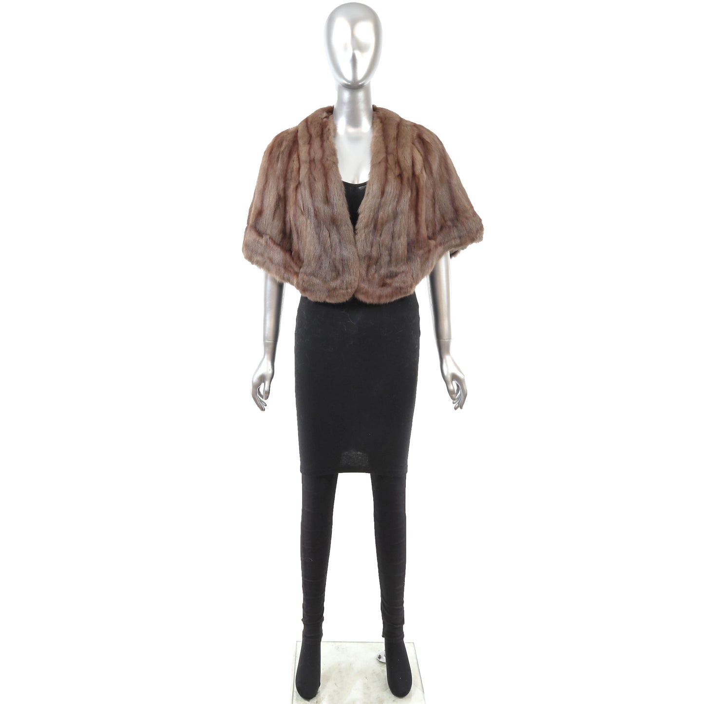 Brown Squirrel Stole- Size S