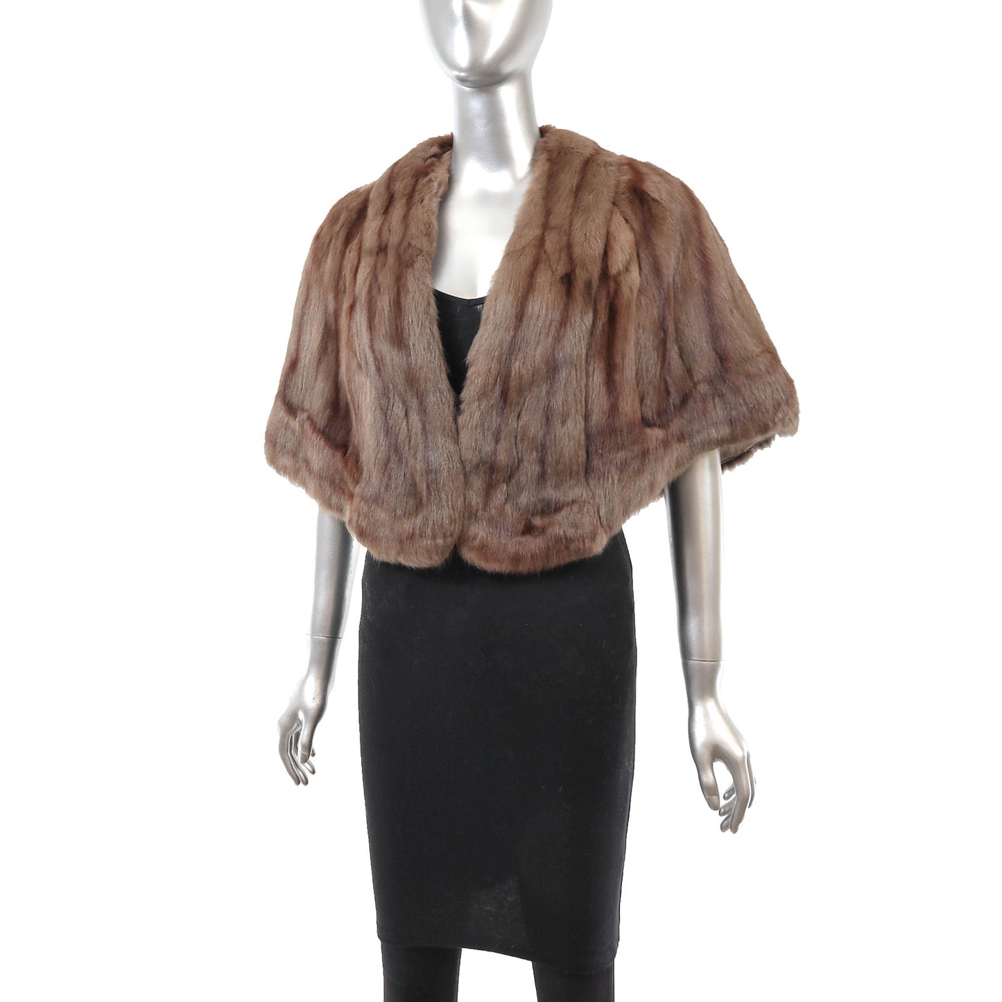 Brown Squirrel Stole- Size S