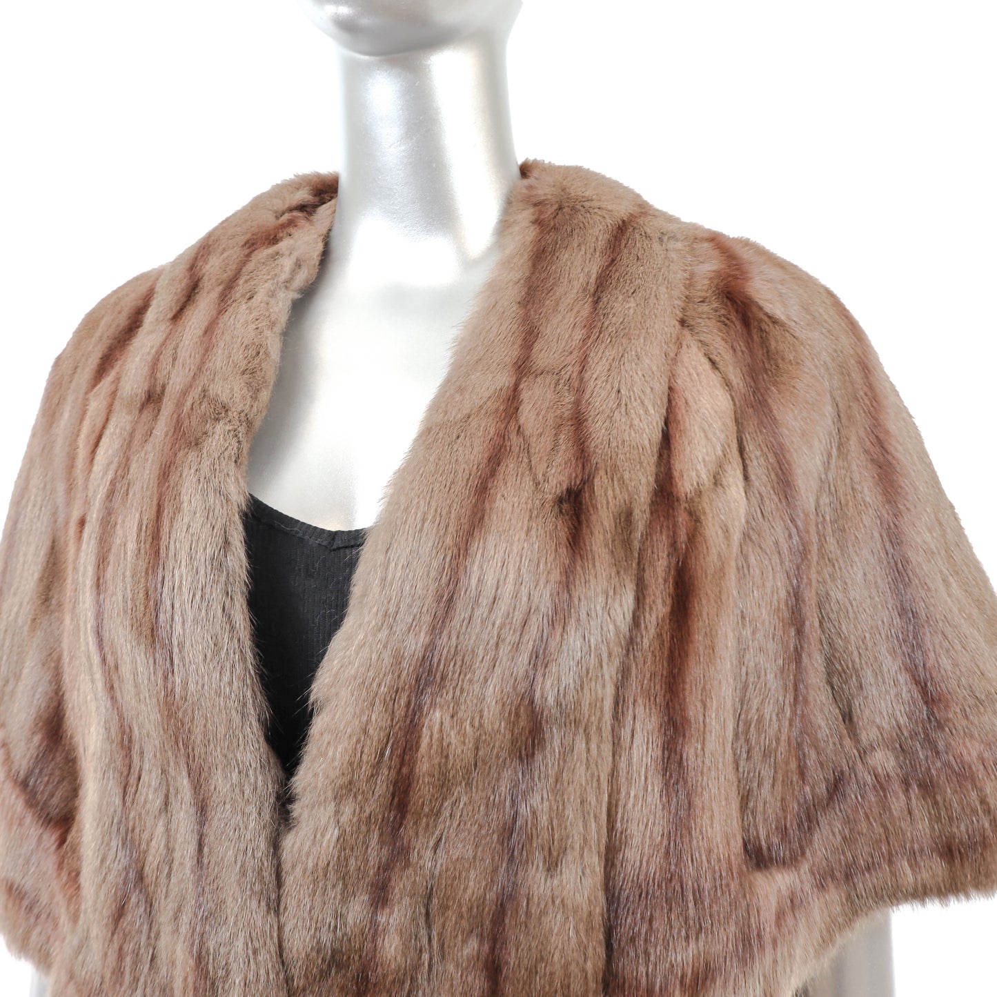 Brown Squirrel Stole- Size S