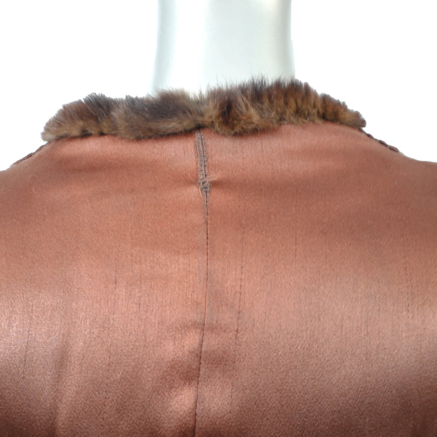 Brown Squirrel Stole- Size M