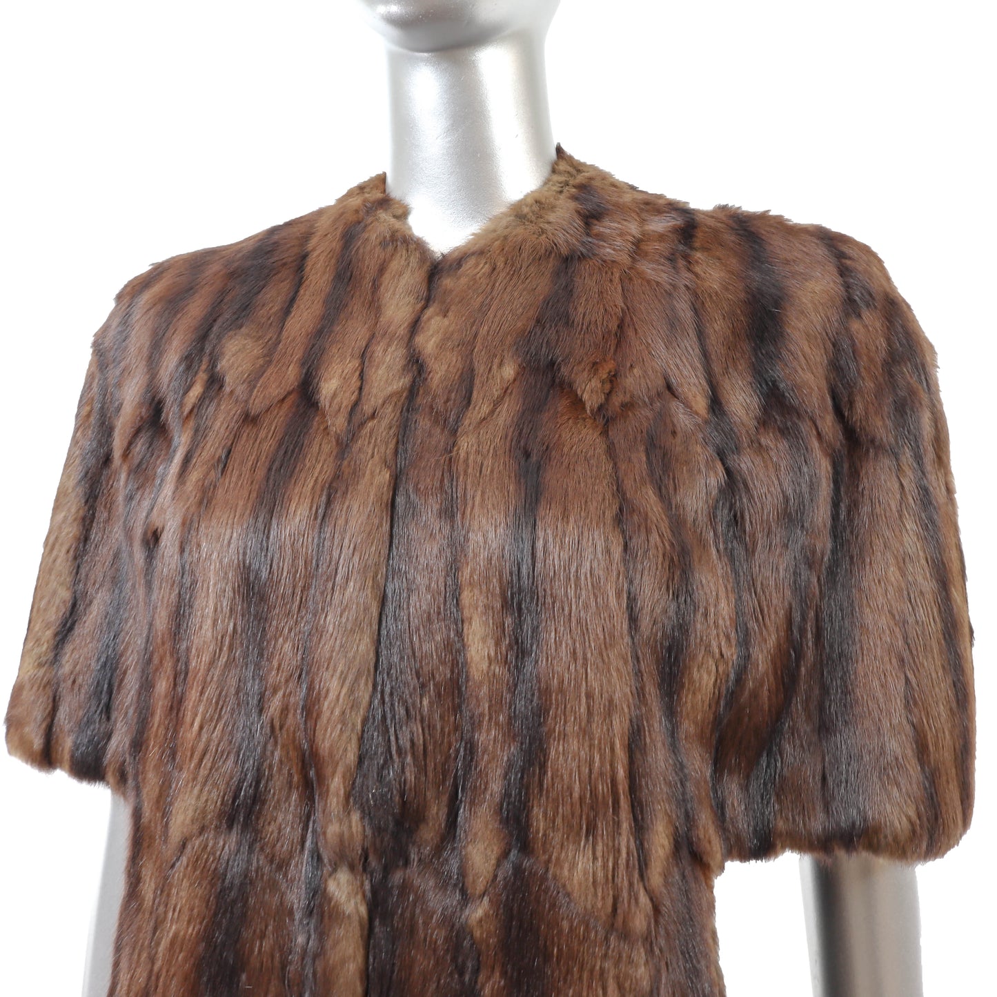 Brown Squirrel Stole- Size M