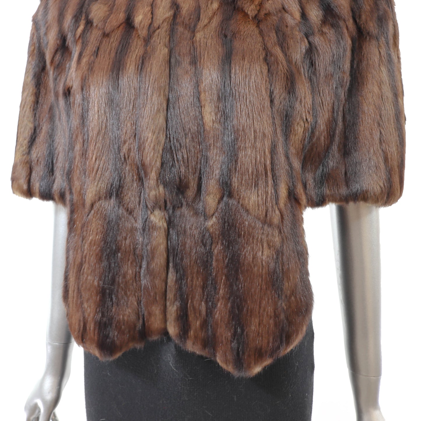 Brown Squirrel Stole- Size M