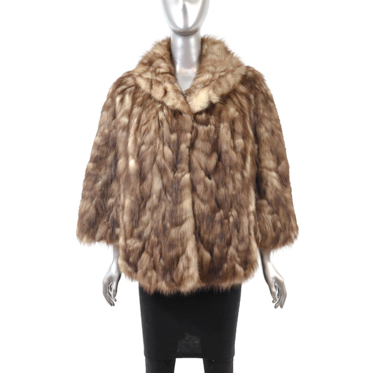 Section Stone Martin Cape- Size L