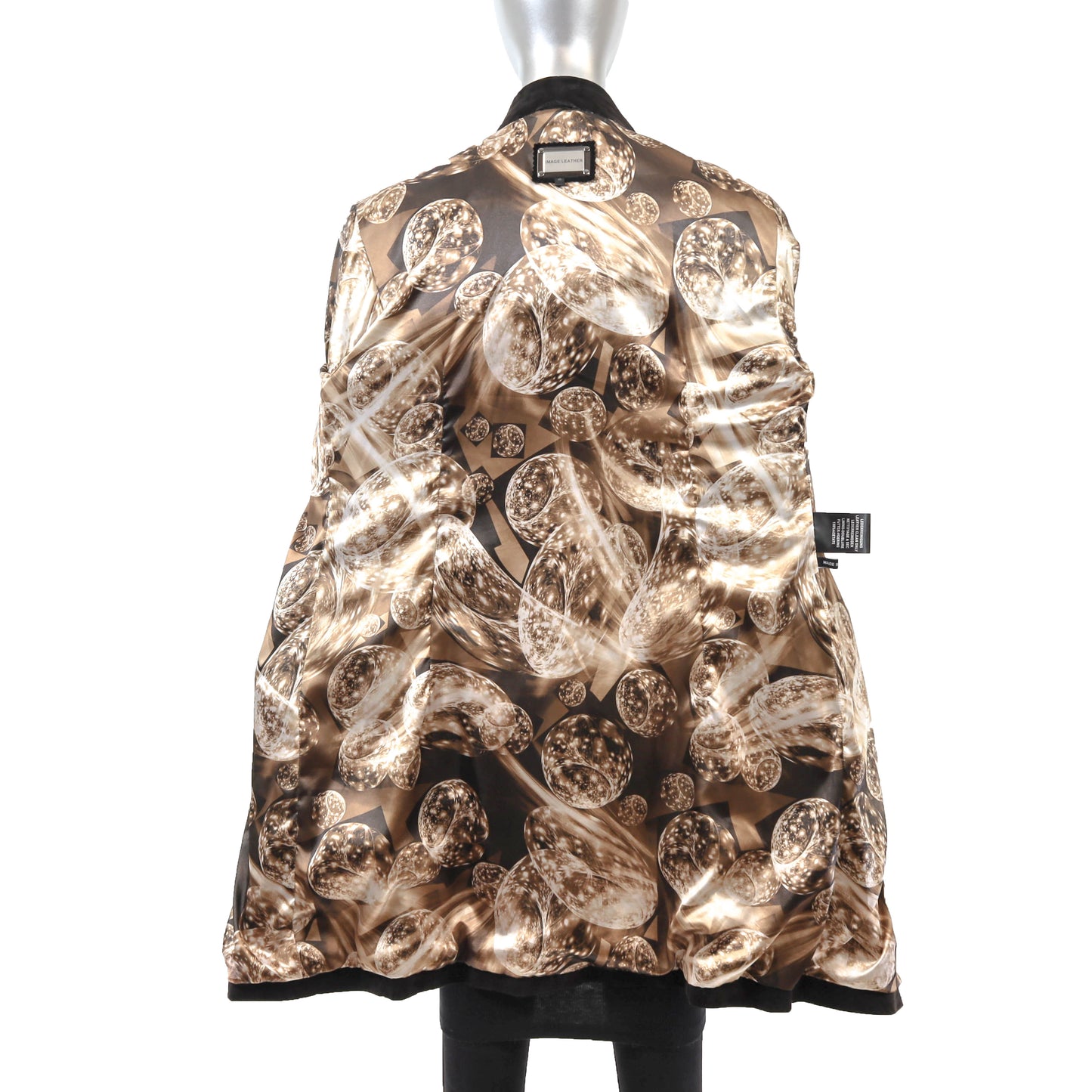Dark Brown Suede Coat- Size S