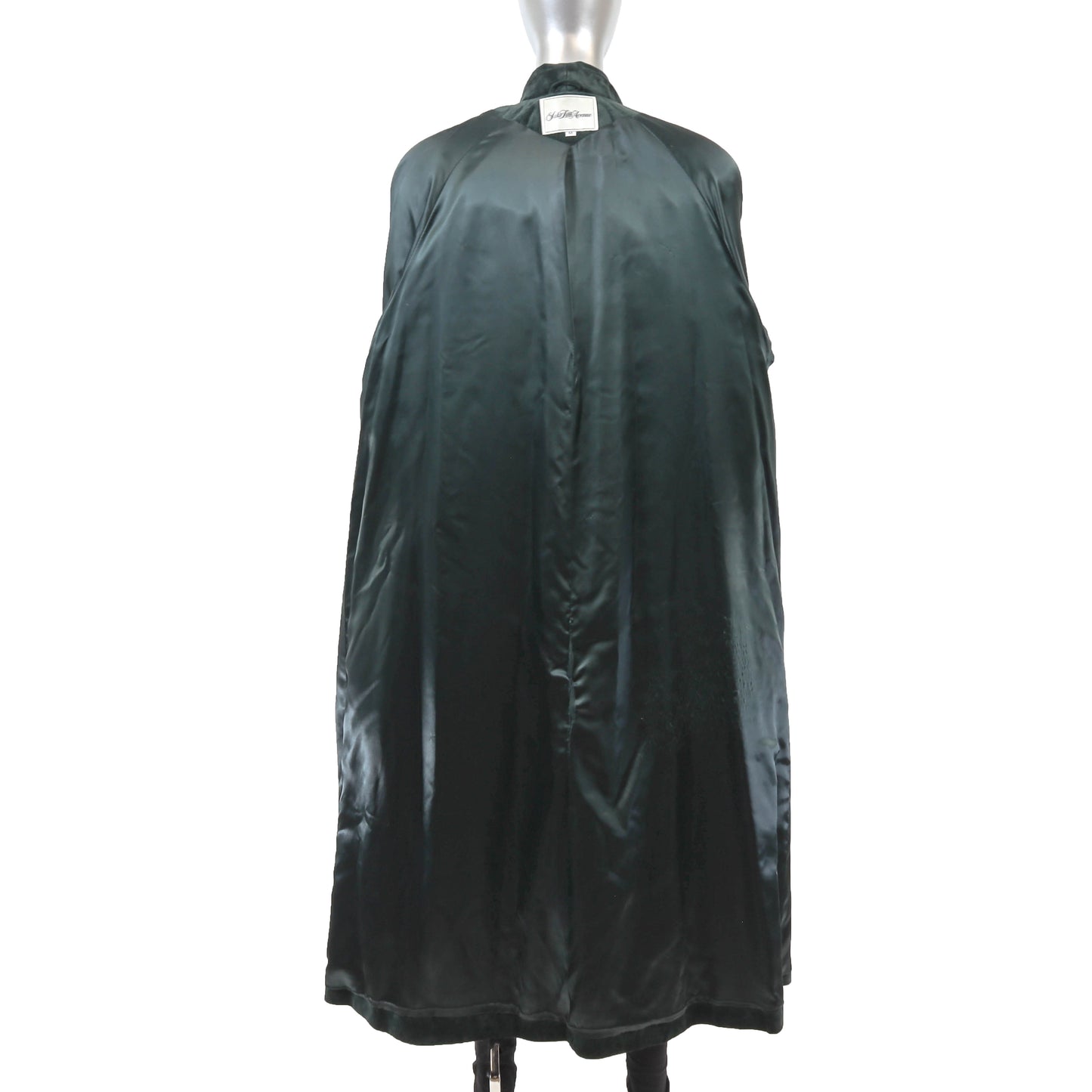 Saks Fifth Avenue Green Suede Coat- Size M