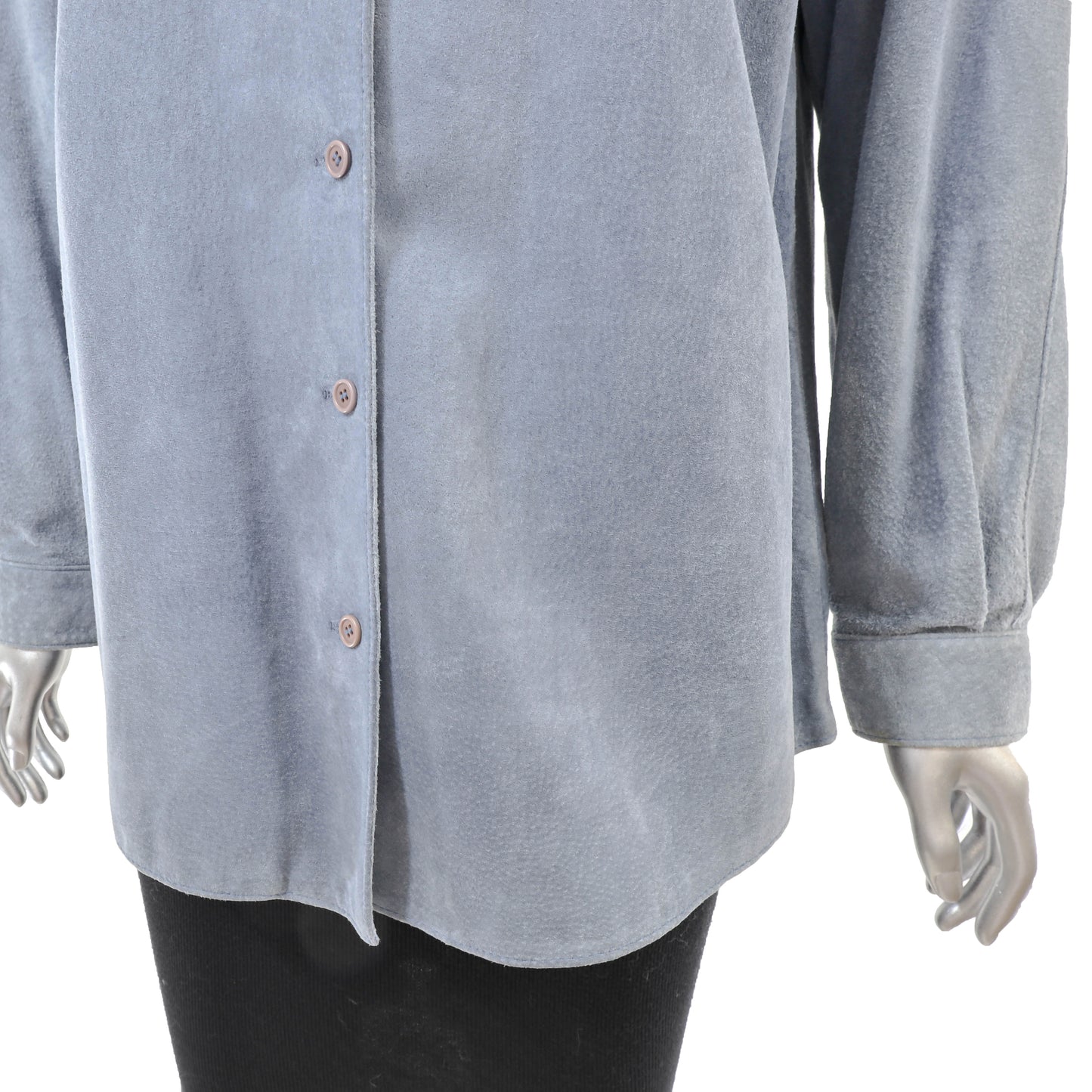 Blue Suede Shirt- Size M