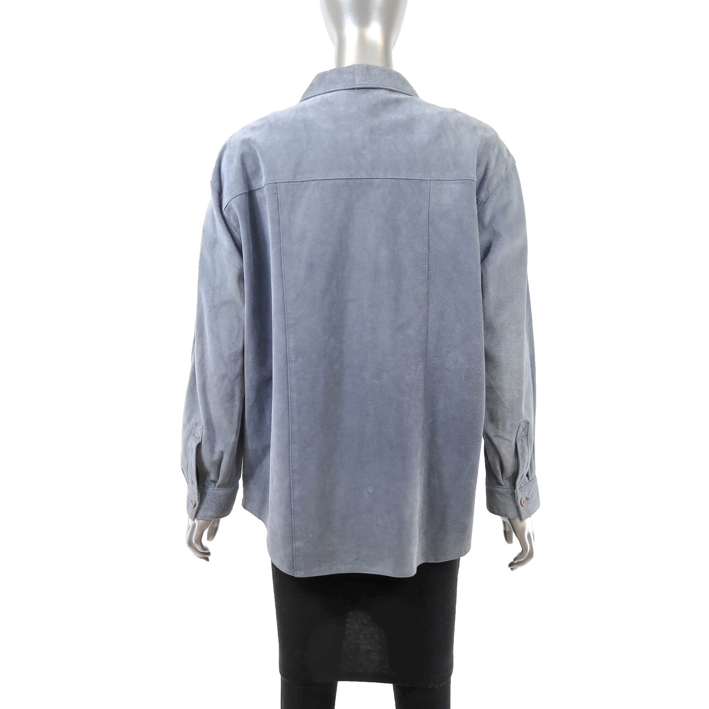 Blue Suede Shirt- Size M