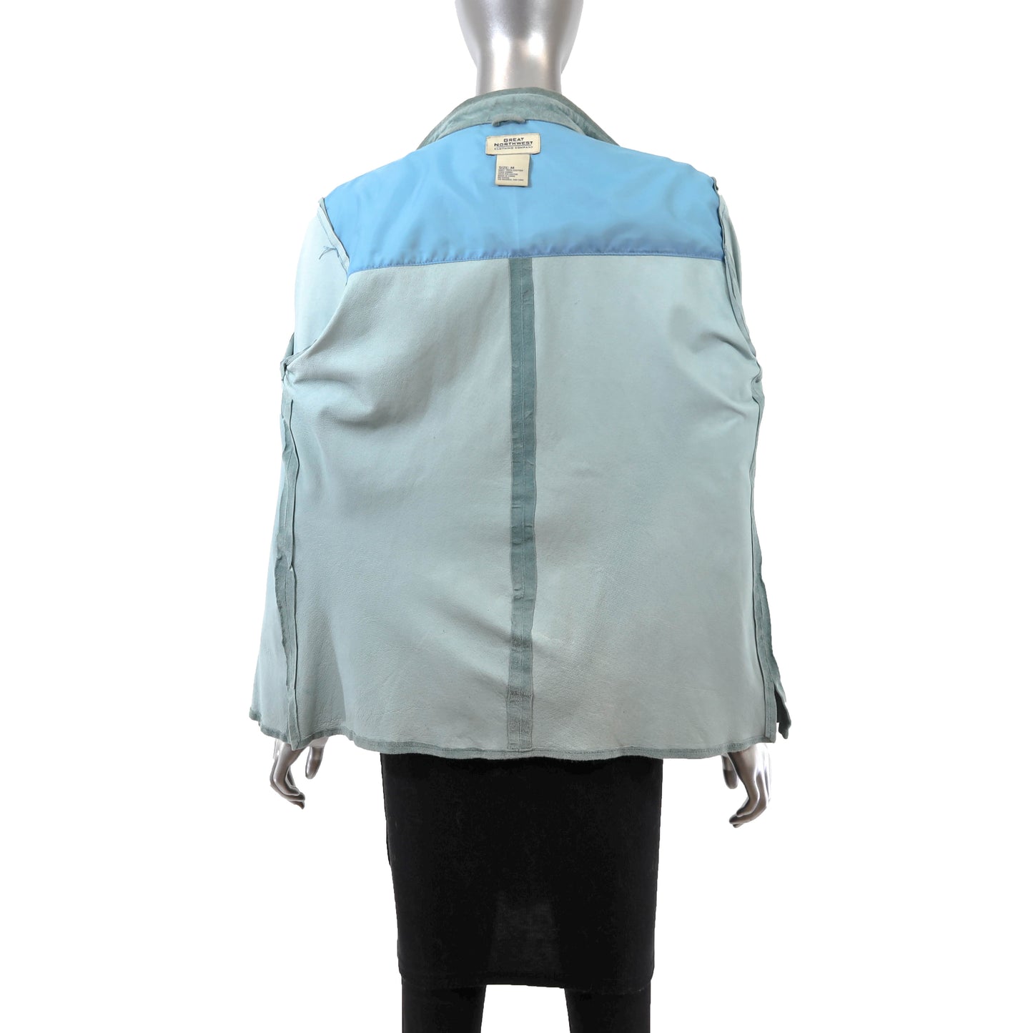 Teal Suede Shirt- Size M