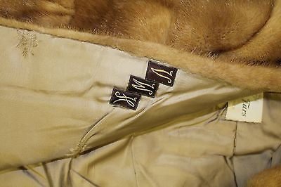 Pastel Mink Fur Stole Jacket Free Size