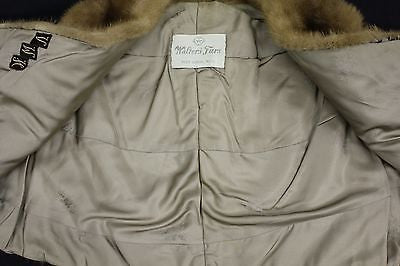 Pastel Mink Fur Stole Jacket Free Size