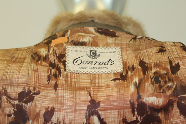 Autumn Haze Mink Fur Jacket Size M