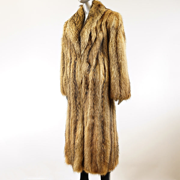 Tanuki Fur Coat - Size M - Pre-Owned