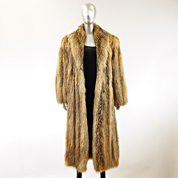 Tanuki Fur Coat - Size M - Pre-Owned