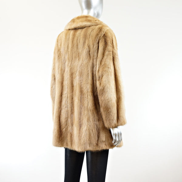 Azurine Mink Fur Jacket - Size S - Pre-Owned