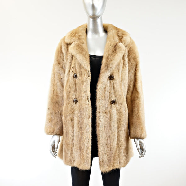 Azurine Mink Fur Jacket - Size S - Pre-Owned