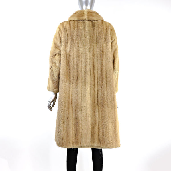 Pastel Mink Coat- Size XL (Vintage Furs)