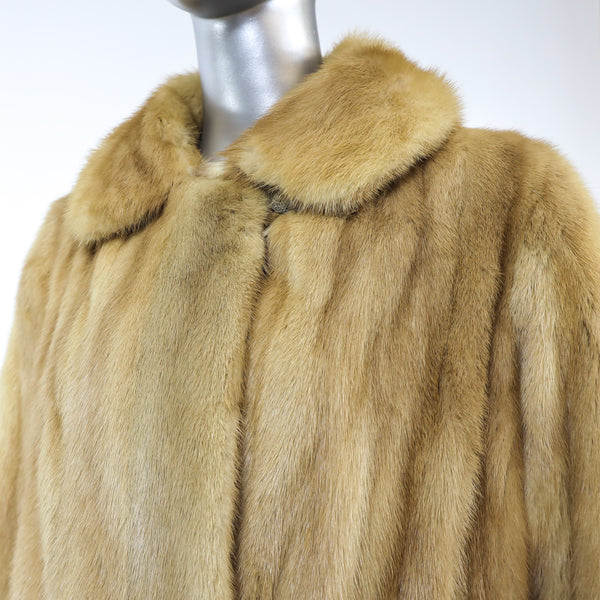 Pastel Mink Coat- Size XL (Vintage Furs)