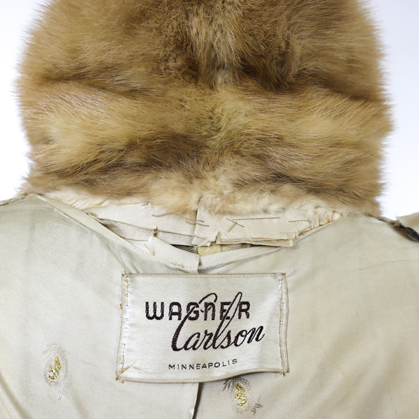 Pastel Mink Coat- Size XL (Vintage Furs)