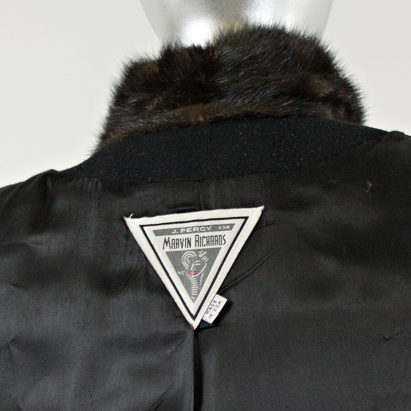 Marvin richards sale wool coat