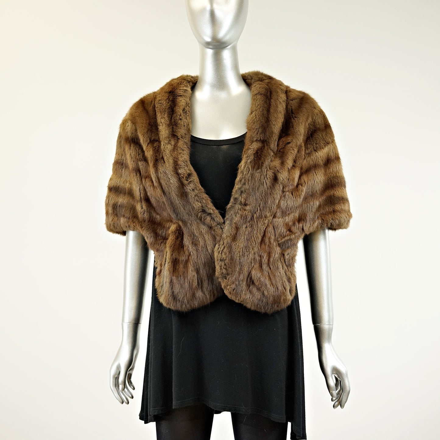 Squirrel Fur Stole - One Size Fits All - Pre-Owned