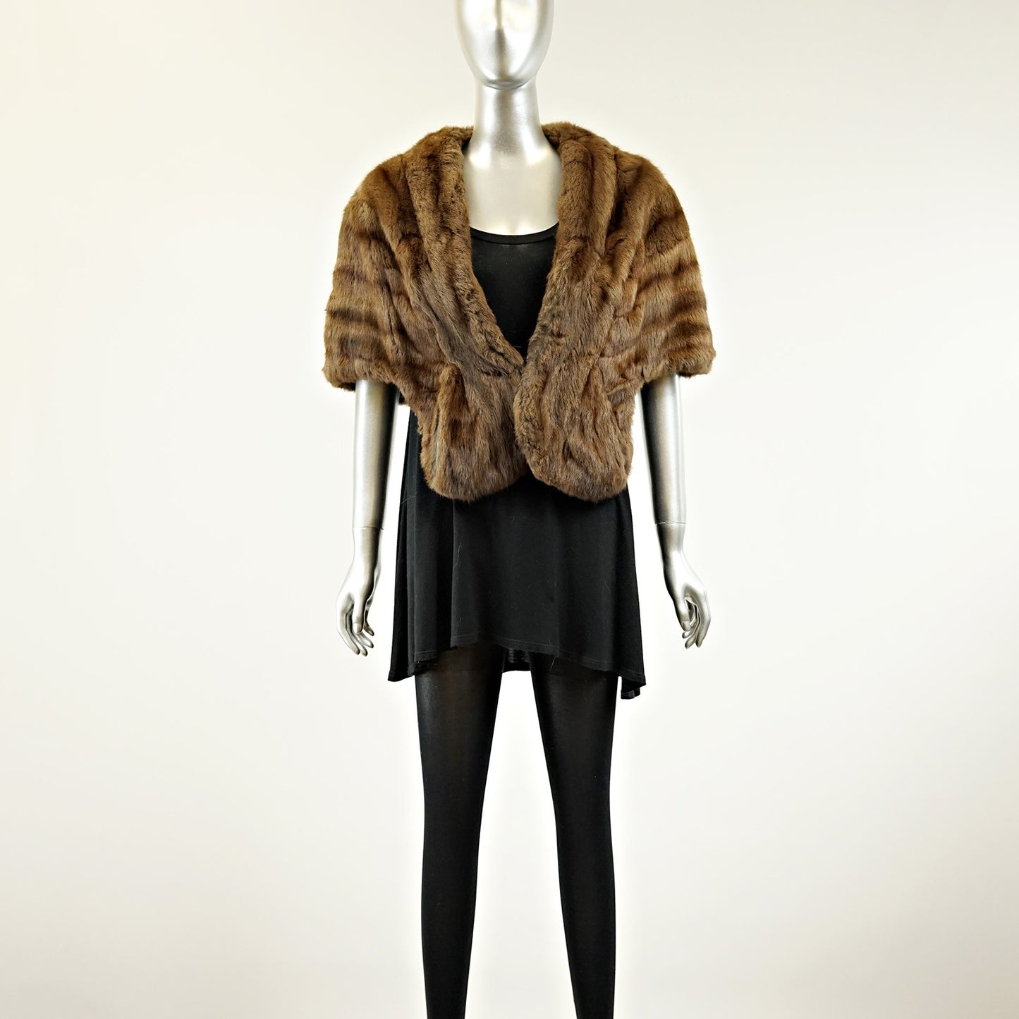 Squirrel Fur Stole - One Size Fits All - Pre-Owned
