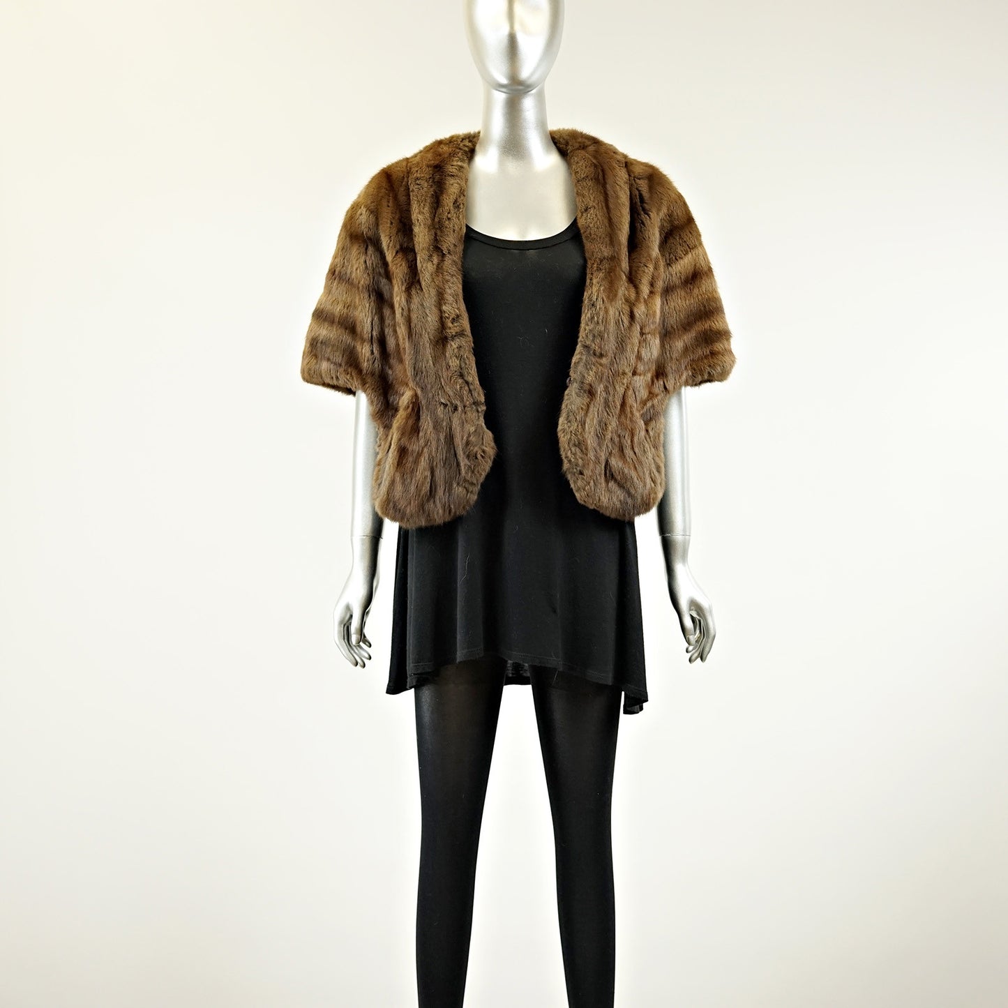 Squirrel Fur Stole - One Size Fits All - Pre-Owned