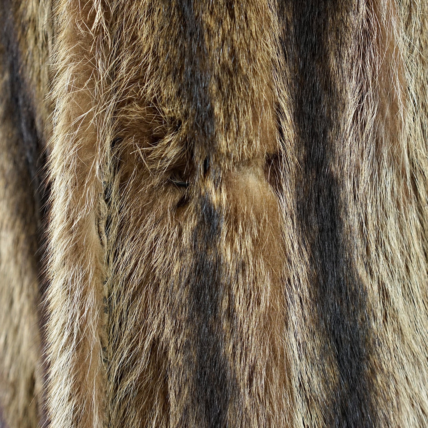 Raccoon Fur Coat - Size S