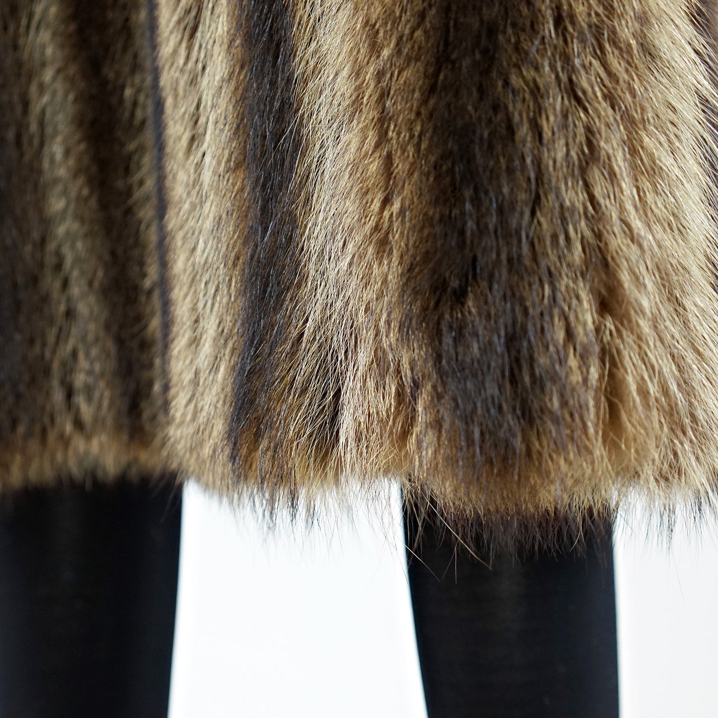 Raccoon Fur Coat - Size S