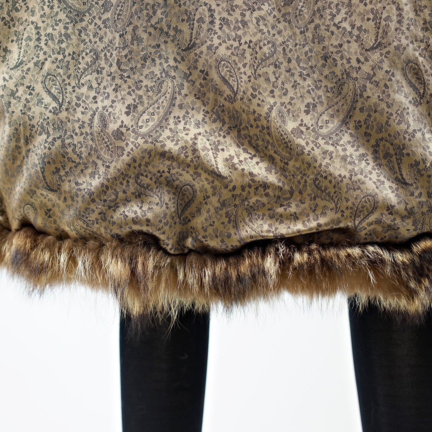 Raccoon Fur Coat - Size S