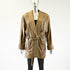 Bronze Leather Jacket - Size M - Pre-Owned