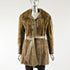 Lunaraine Mink Fur Jacket with a Belt - Size S