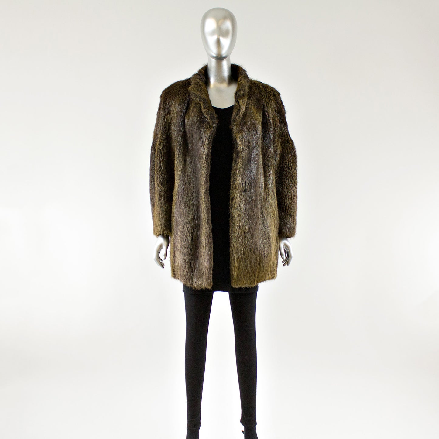 Beaver Fur Jacket - Size S
