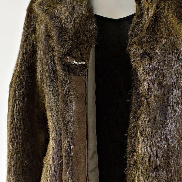 Beaver Fur Jacket - Size S
