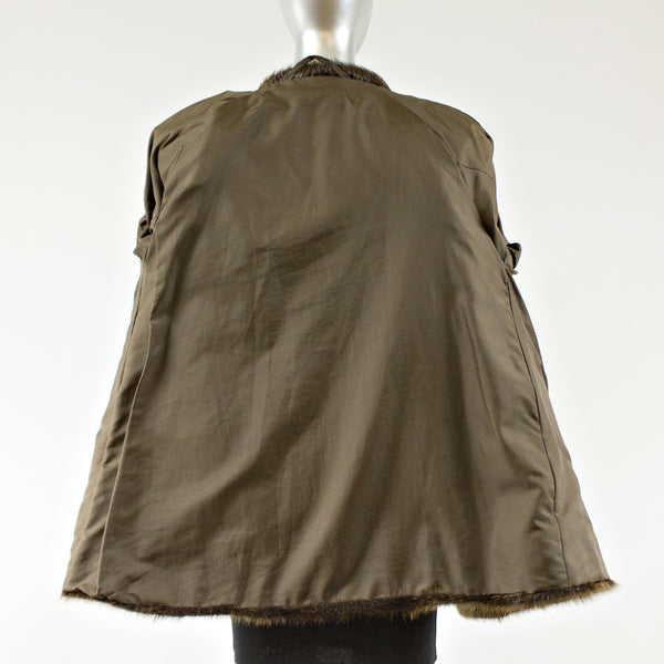 Beaver Fur Jacket - Size S