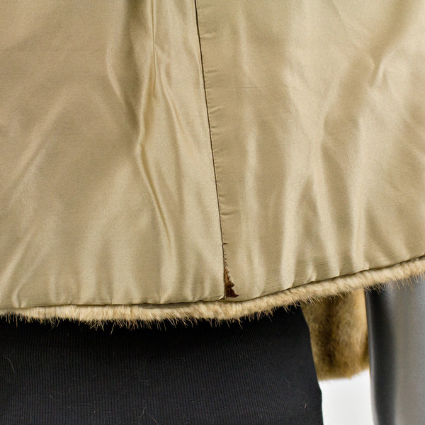 Autumn Haze Mink Fur Stole - One Size Fits All