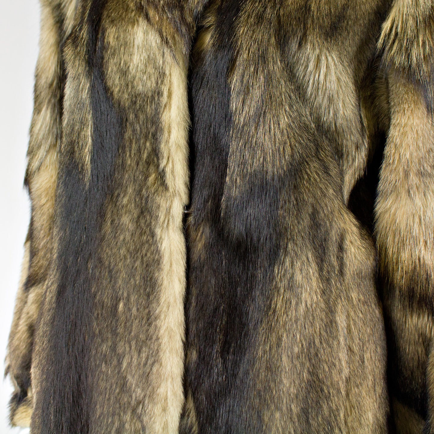 Raccoon Fur Jacket - Size S