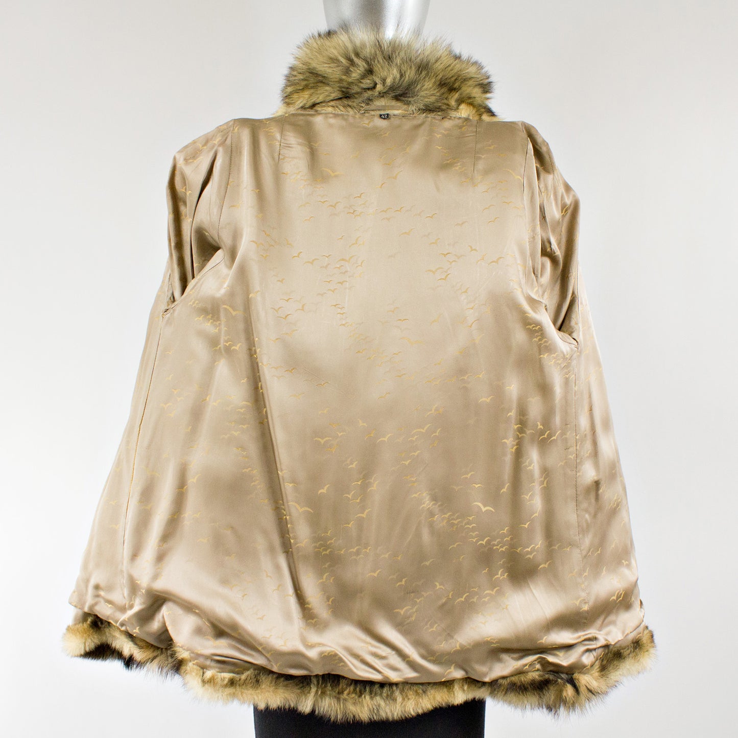 Raccoon Fur Jacket - Size S