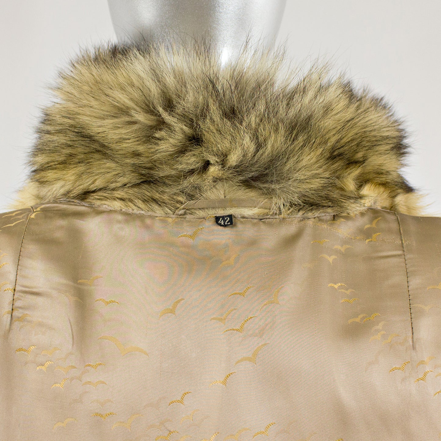 Raccoon Fur Jacket - Size S