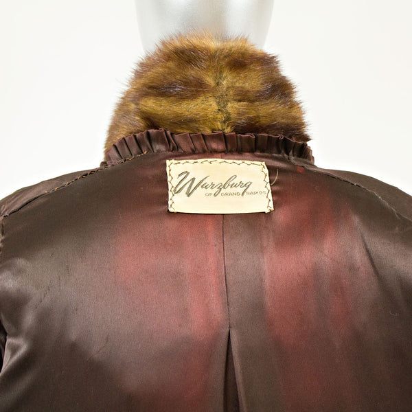 Chinese Mink Jacket - Size XS