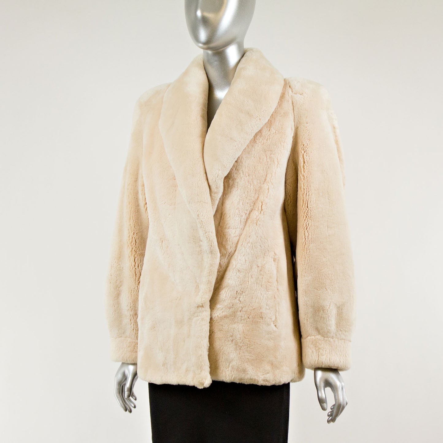 Sheared Beaver Jacket - Size S
