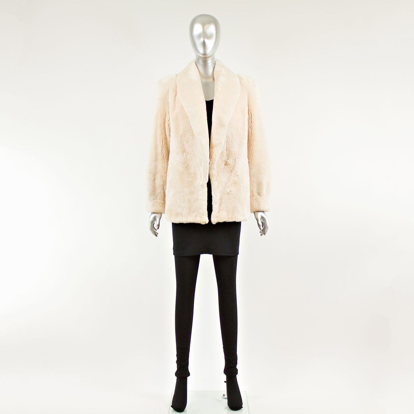 Sheared Beaver Jacket - Size S