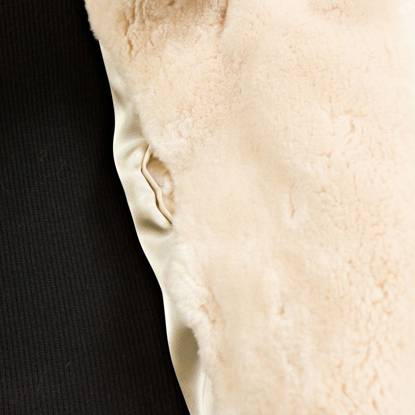 Sheared Beaver Jacket - Size S