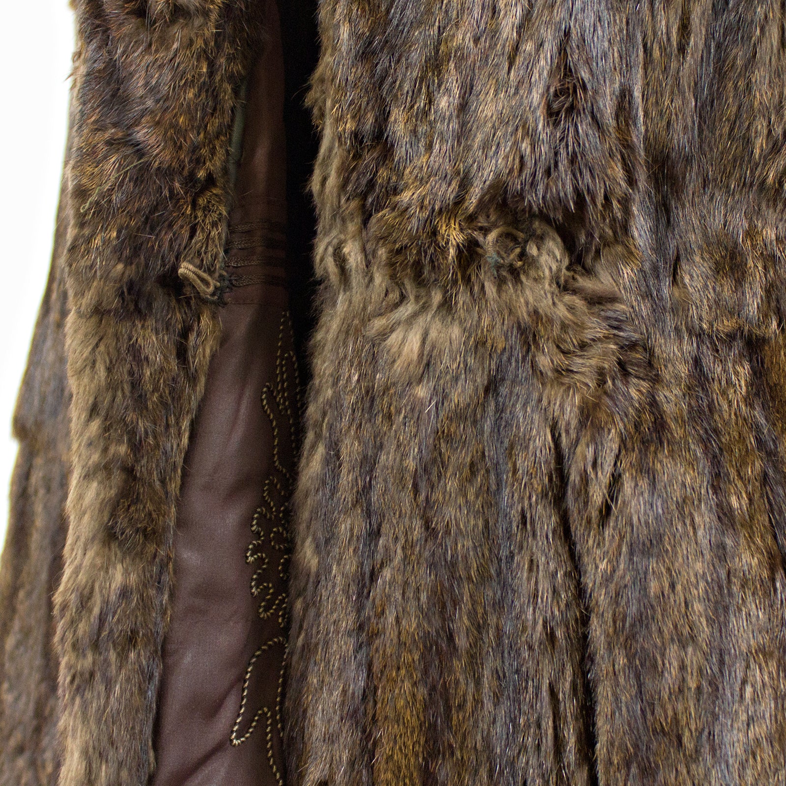 Squirrel Fur Coat Size XS VintageFurs