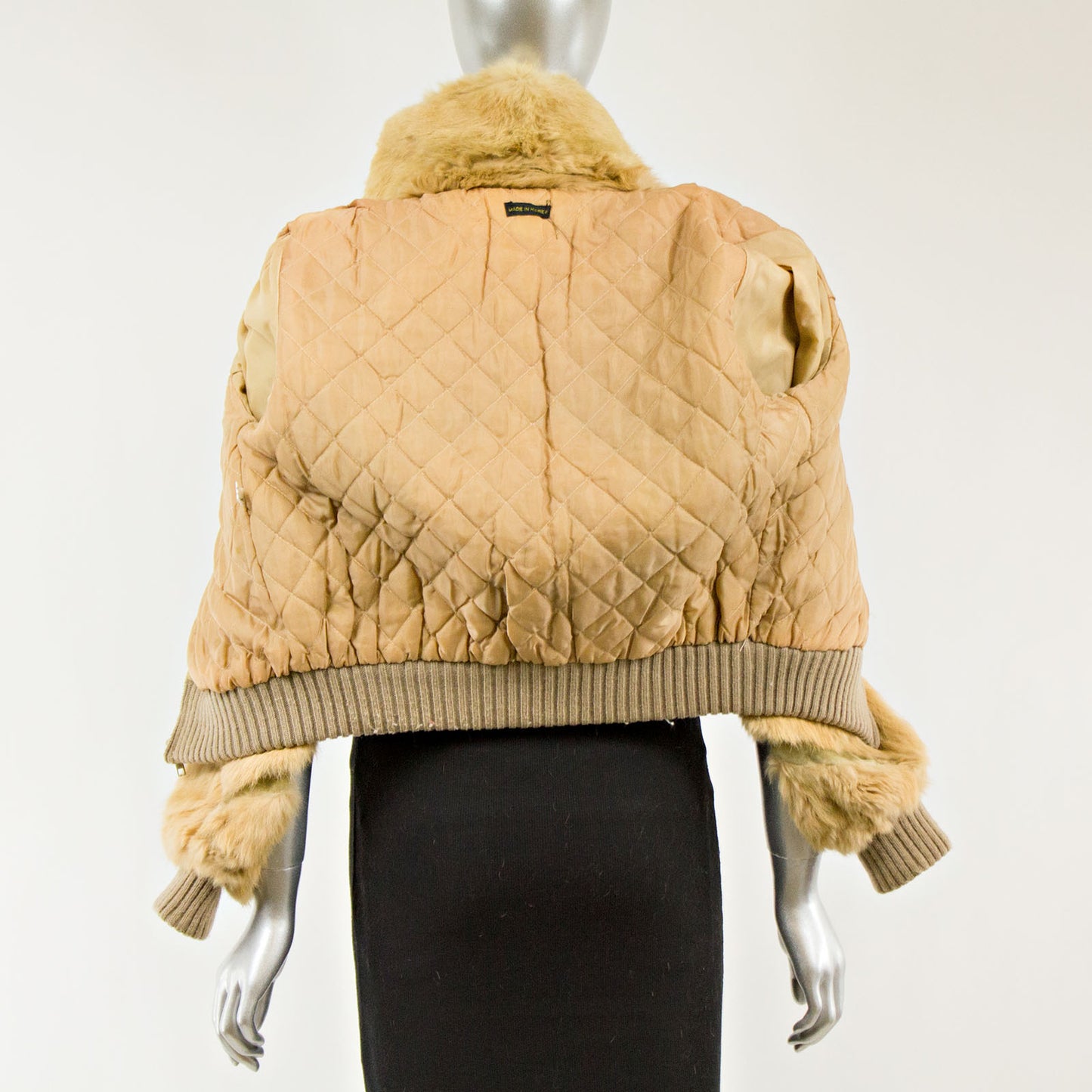 Tan Rabbit Jacket - Size XS