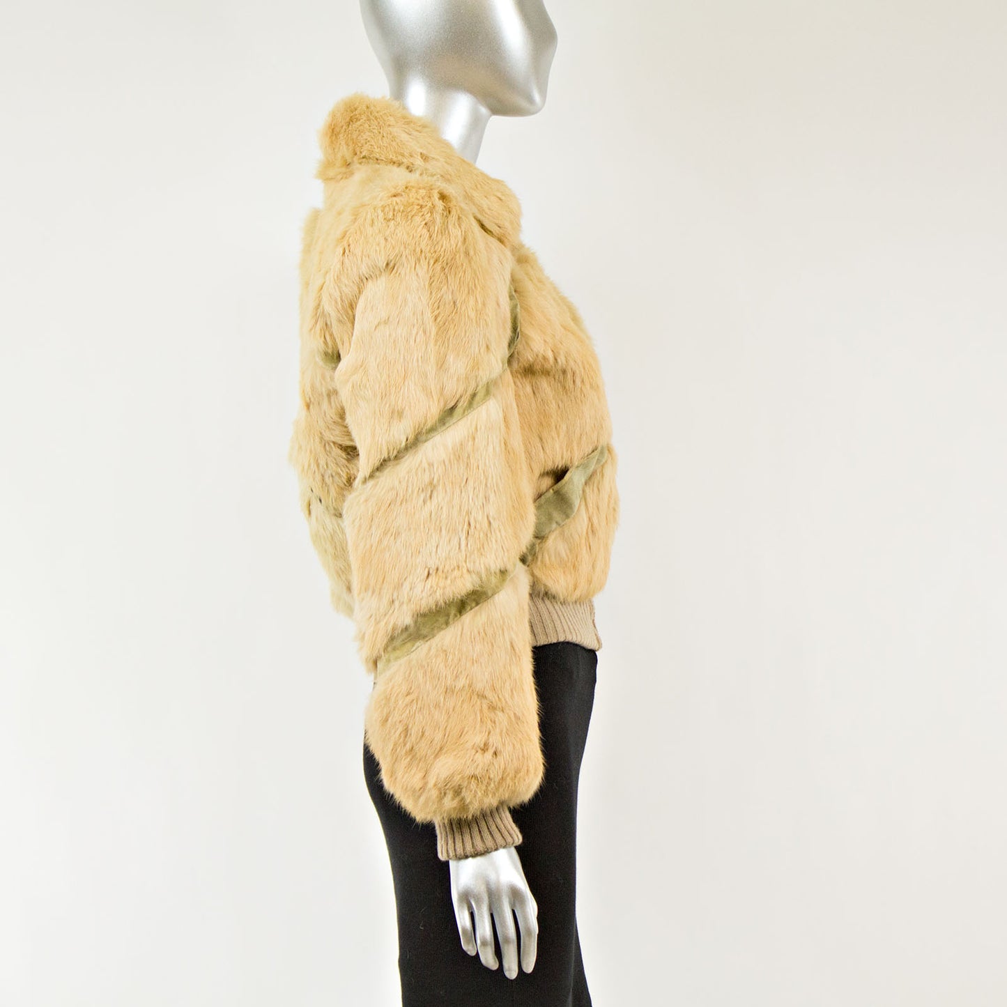 Tan Rabbit Jacket - Size XS