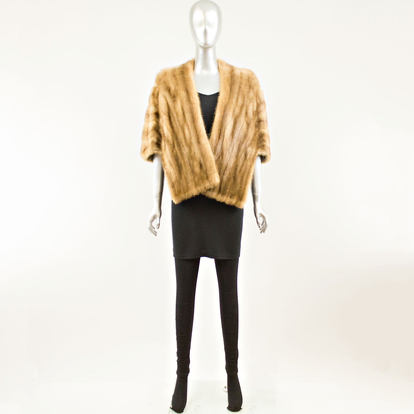 Autumn Haze Mink Cape - Size S