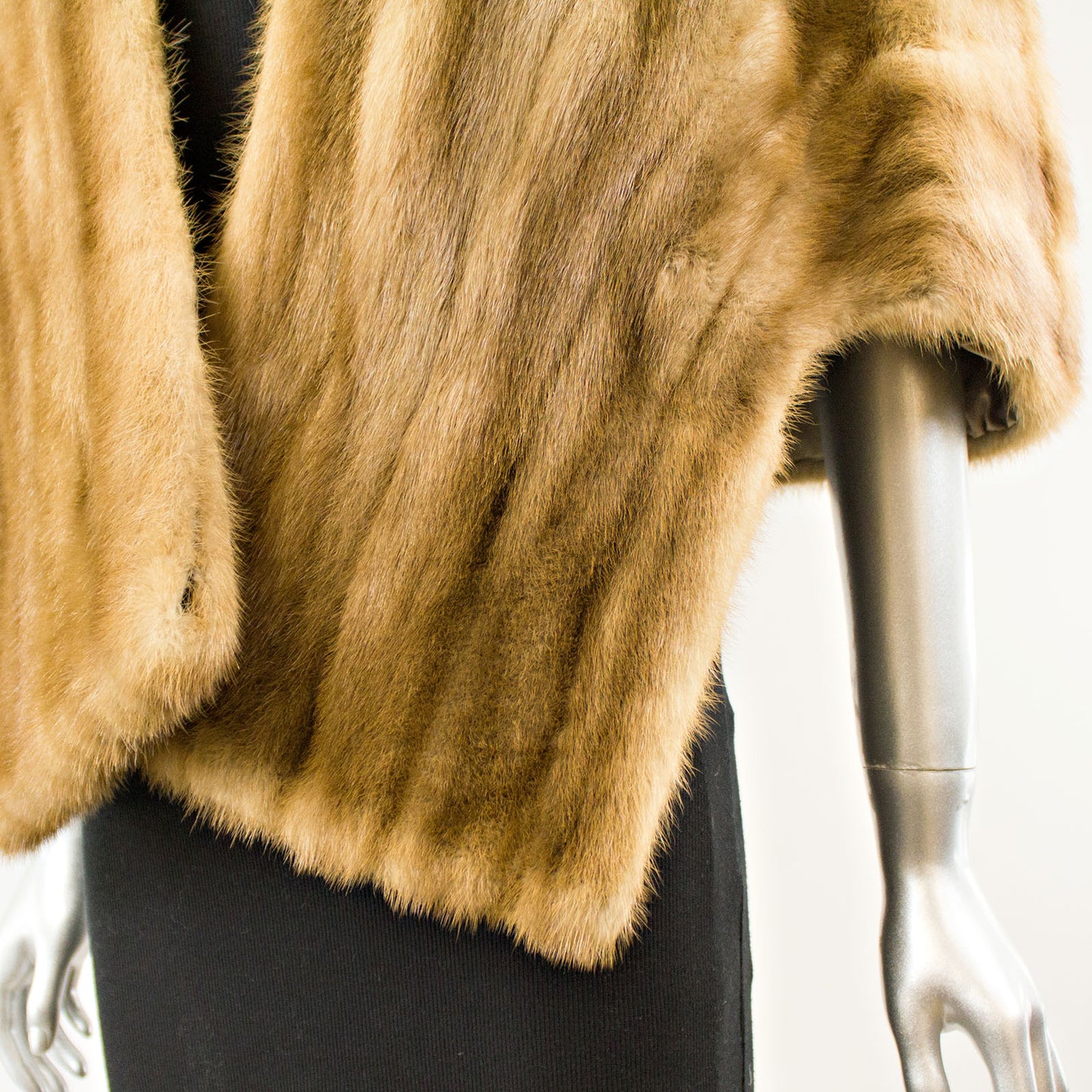 Autumn Haze Mink Cape - Size S
